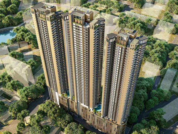 Tri-Zen 03 Rooms Unfurnished Apartment for Sale