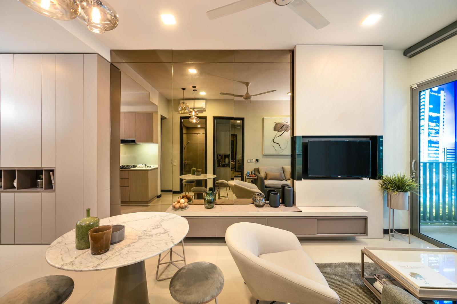 TriZen_Mockup-2-1 Tri-Zen 1 Bedroom Luxury Apartment For Sale in Colombo 2